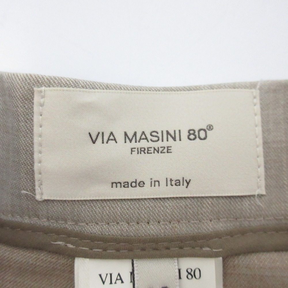 VIA MASINI 80 ロング ストレート スカート