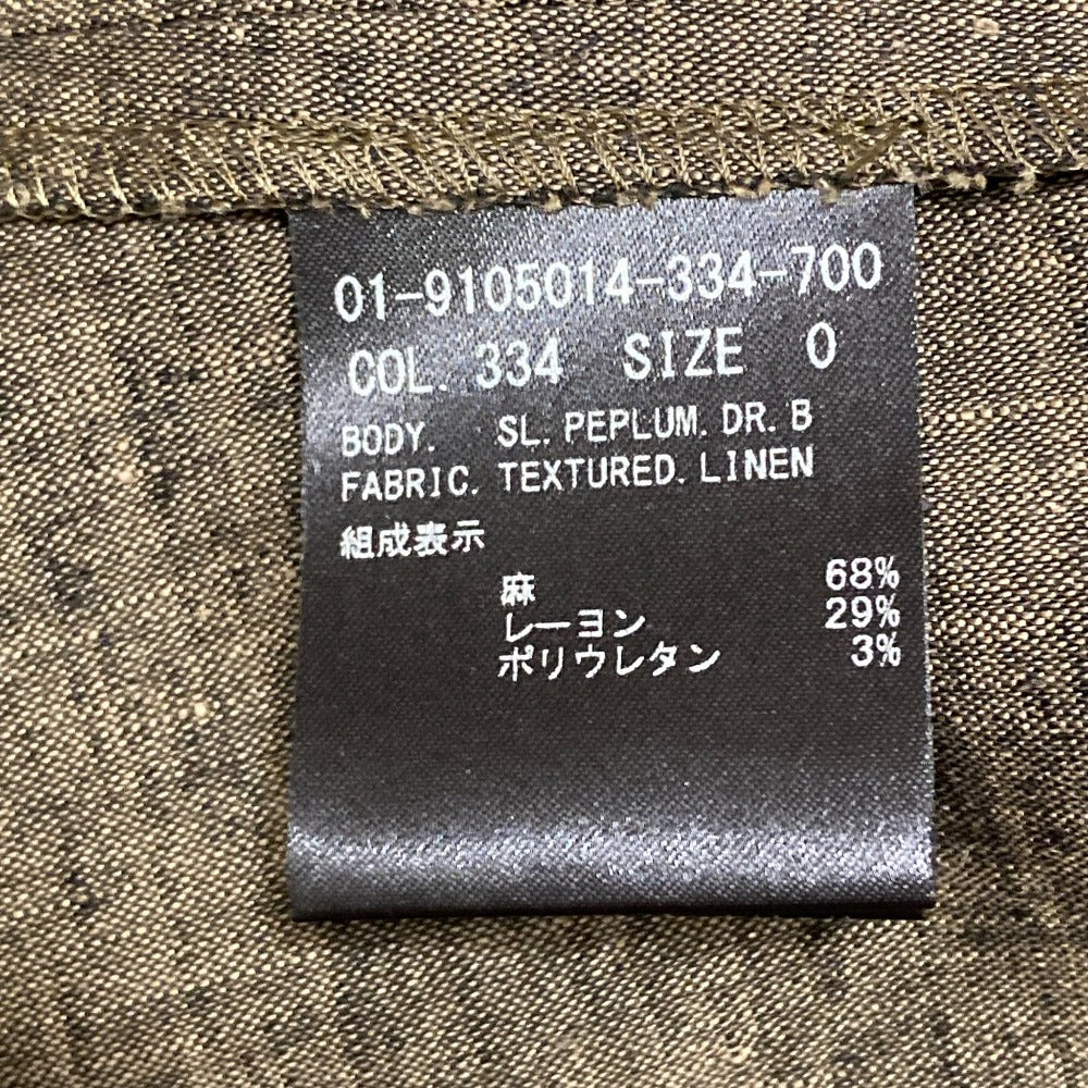 セオリー TEXTURED LINEN リネンワンピース