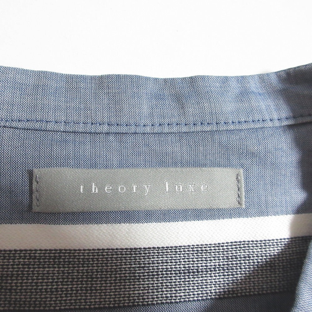 セオリー リュクス ノースリーブ シャツ