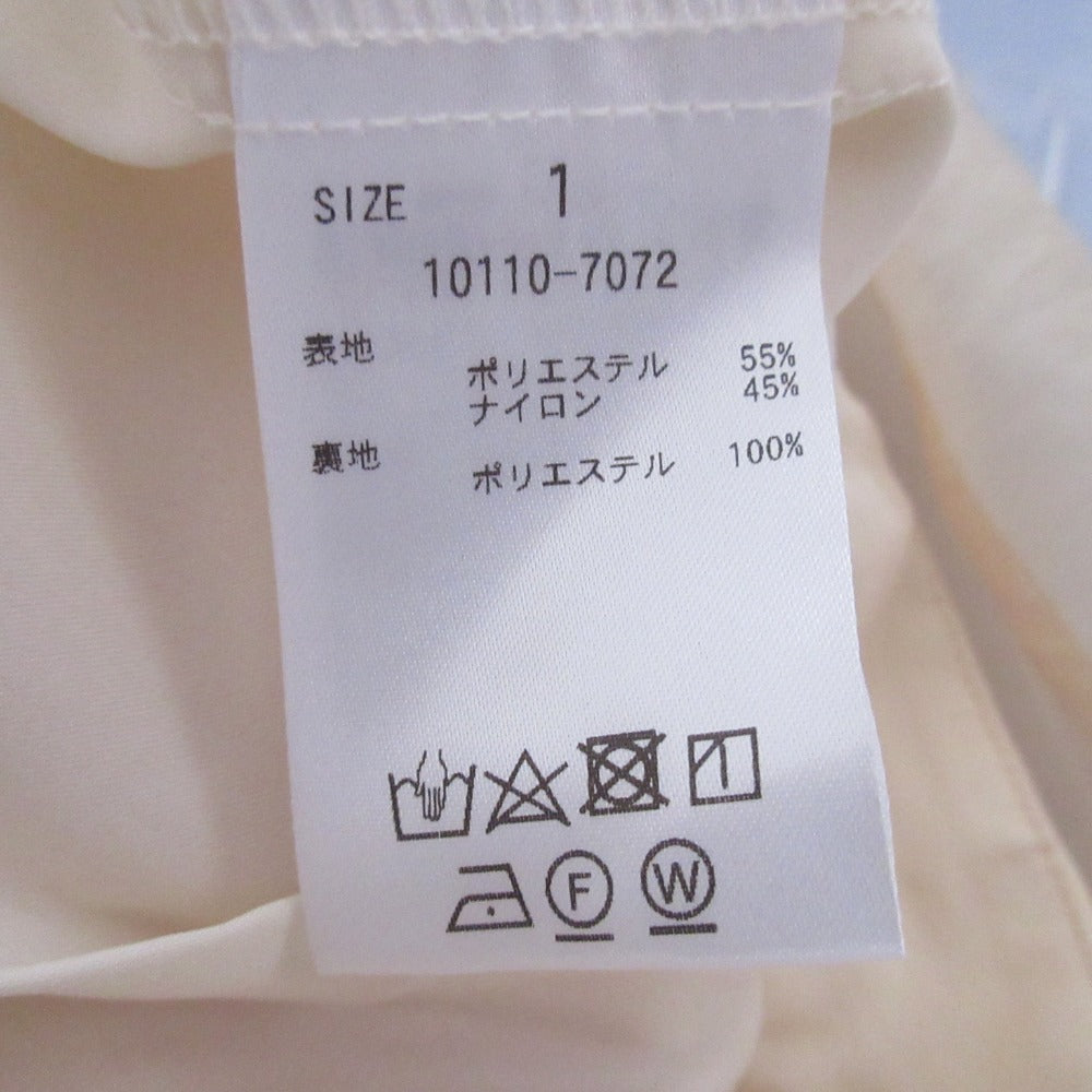 CLANE ストレートシアーパンツ