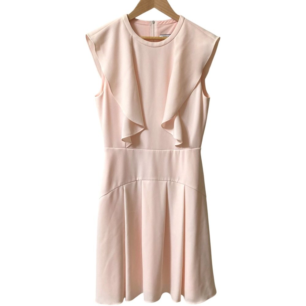 FOXEY NEW YORK COLLECTION クレープ フラウンス ドレス