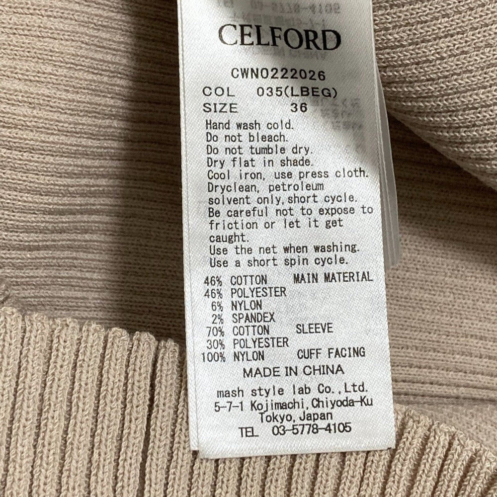 CELFORD ニットワンピース
