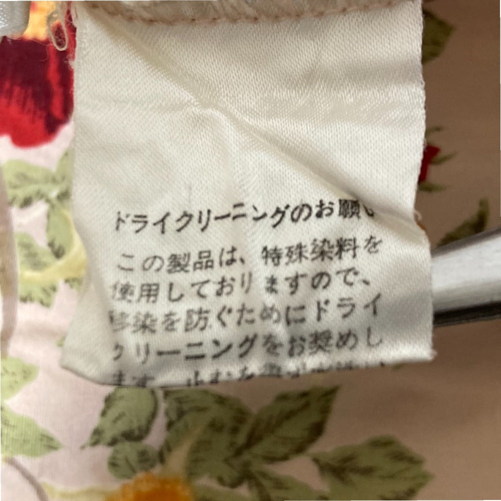 ピンクハウス レースフラワープリントブラウス