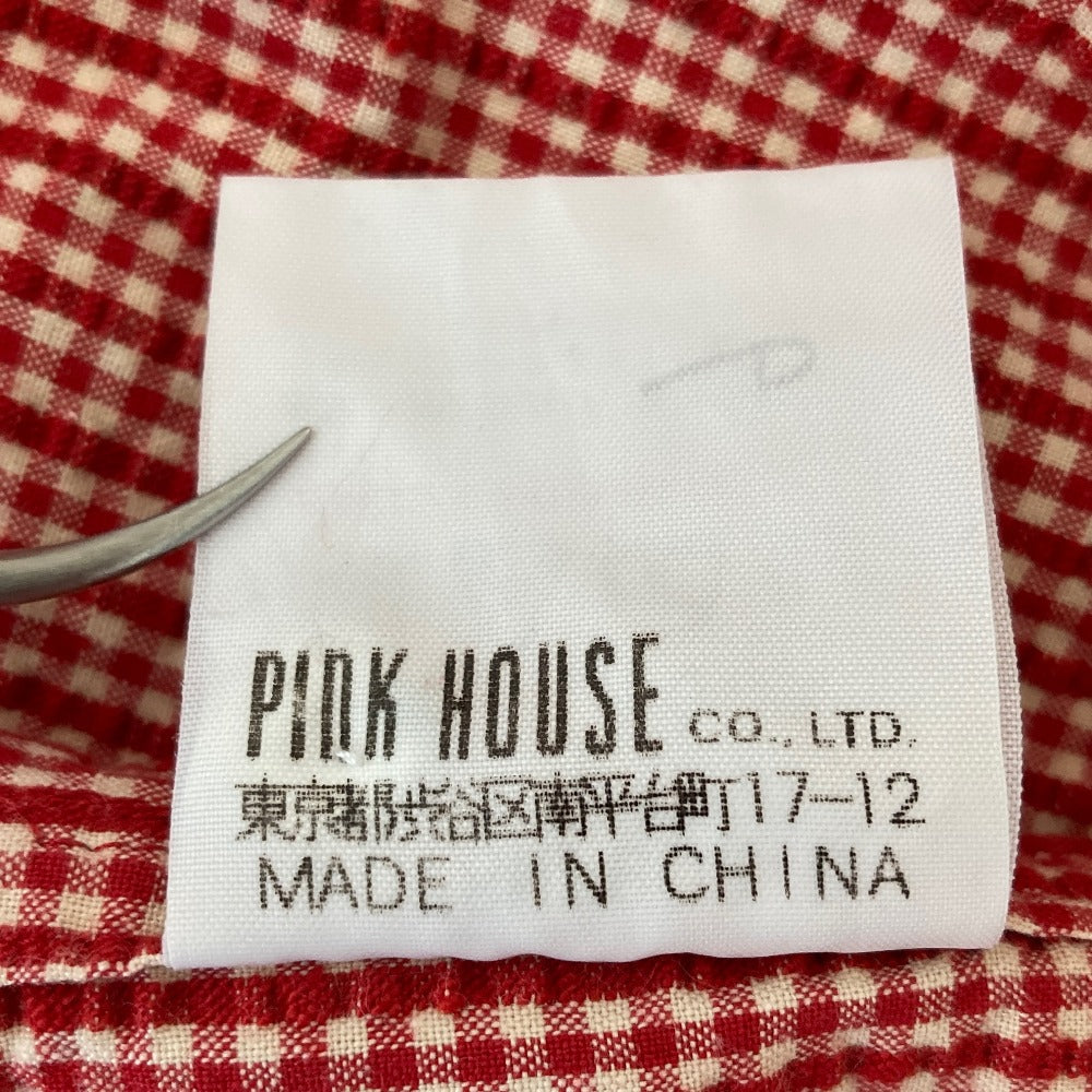 ネイチャートレイルフリルチェックシャツ