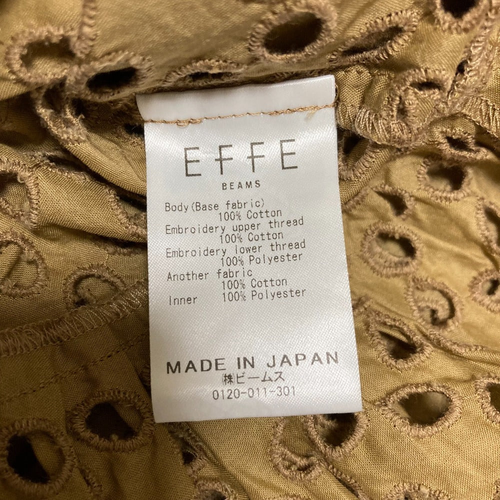 EFFE BEAMS アイレット 刺繍 2way セットアップ