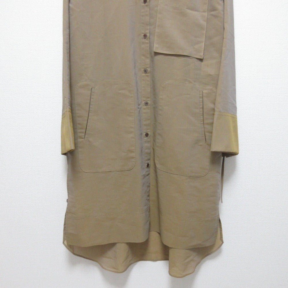 Maison Special シアー ロング スリーブ ドレス