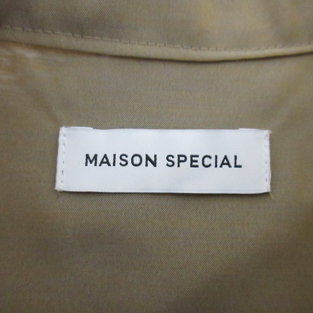 Maison Special シアー ロング スリーブ ドレス