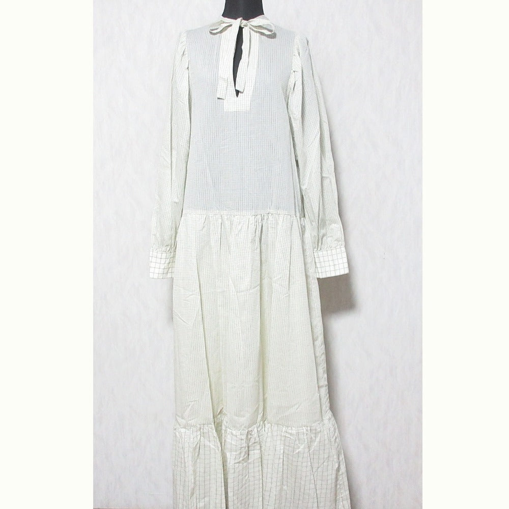 TELA グラフ チェック ドレス
