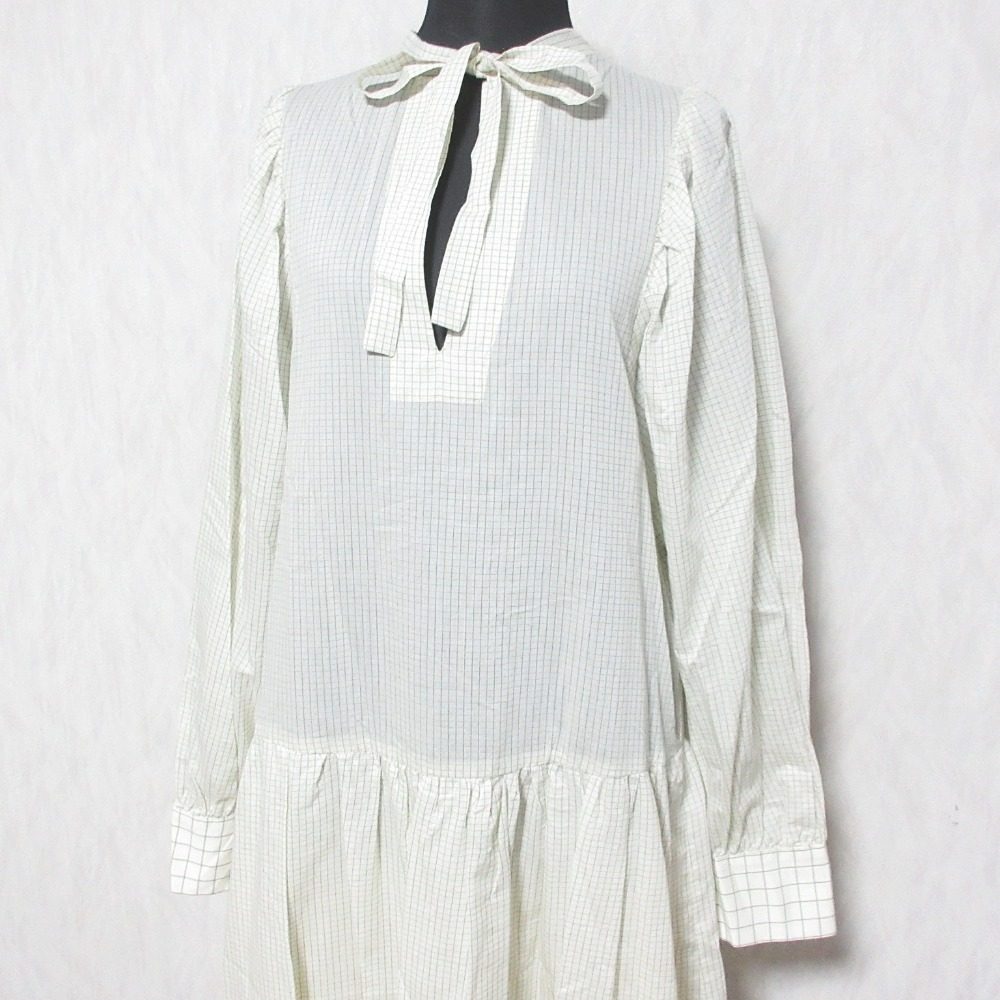 TELA グラフ チェック ドレス