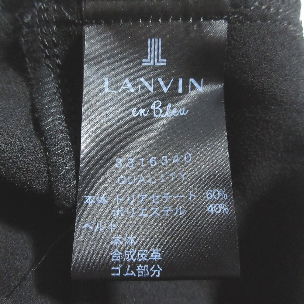 ランバン オン ブルー ドレス