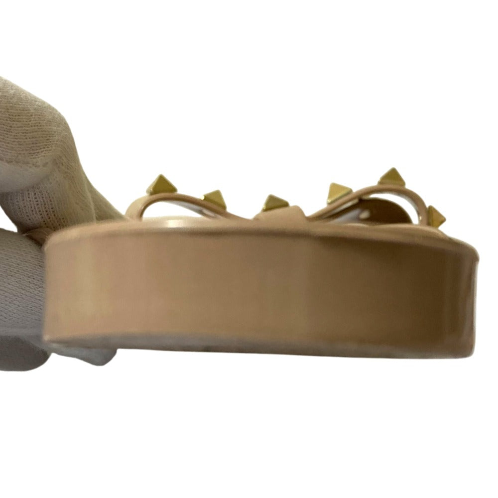 ヴァレンティノ ガラヴァーニ ロックスタッズ ラバー サンダル