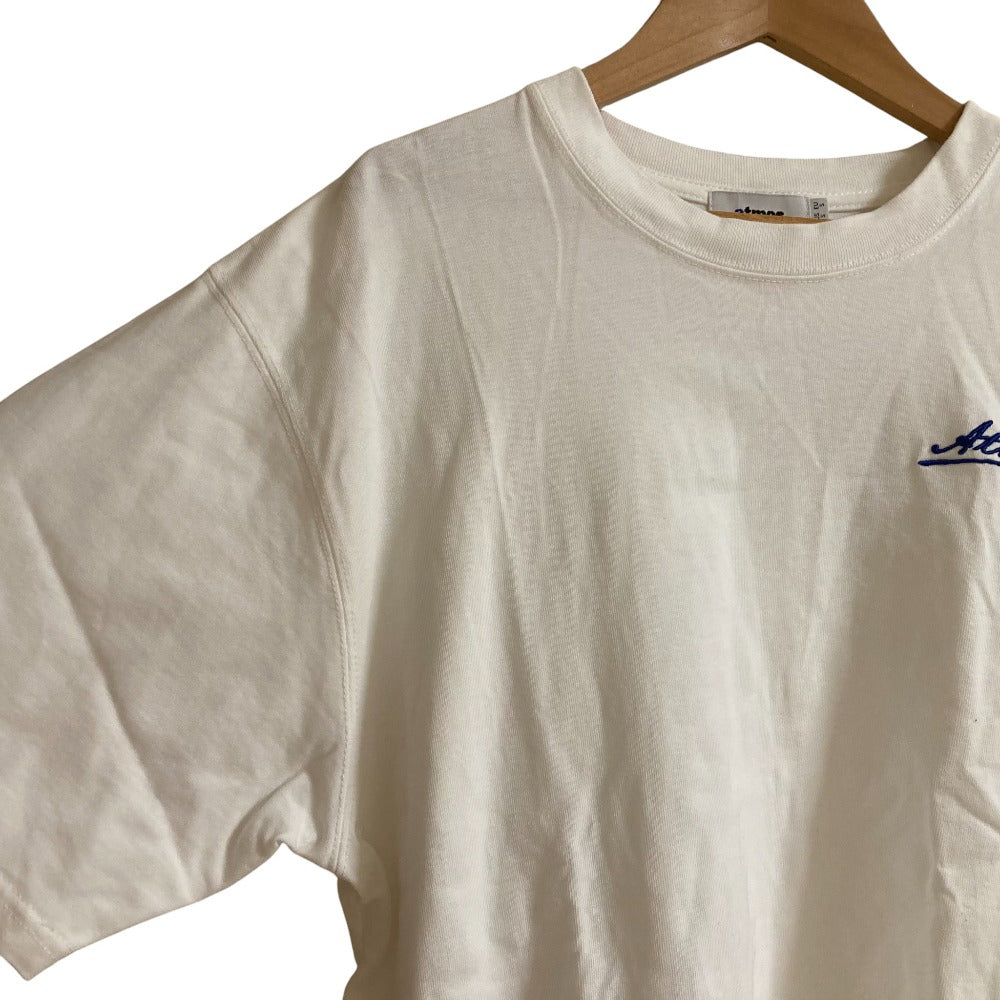 アトモス Message Logo コットンTシャツ