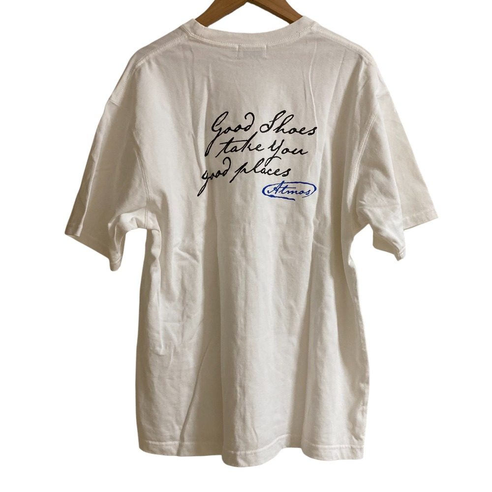 アトモス Message Logo コットンTシャツ