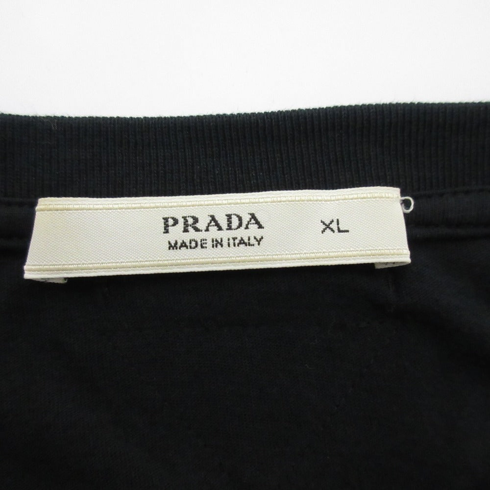 プラダ フラワー モチーフ クルーネック Tシャツ