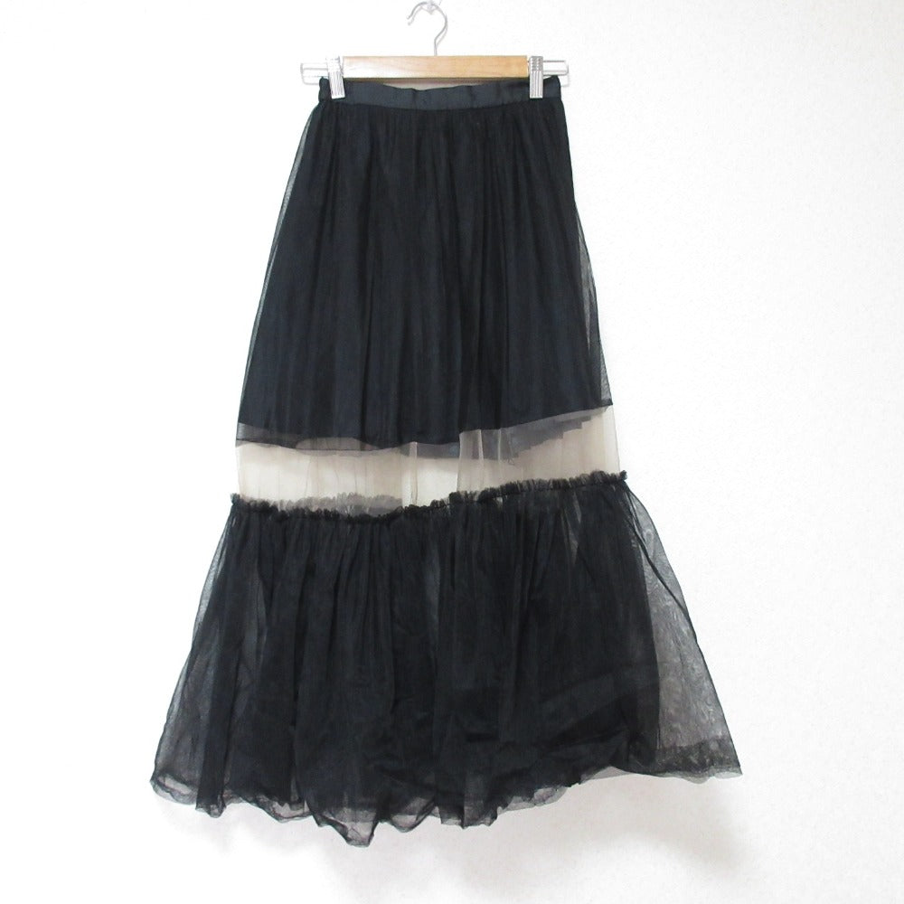 LILY BROWN チュール ティアード スカート