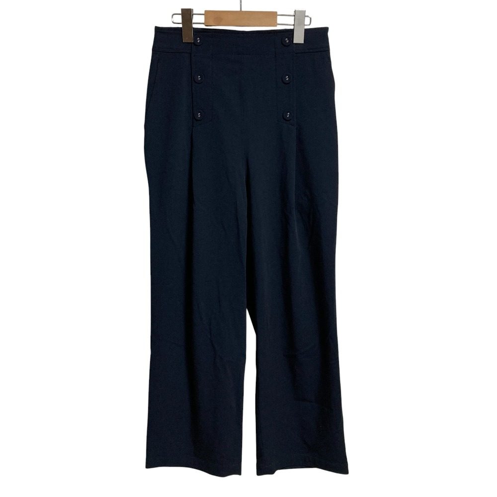 ローラアシュレイ ジャージーストレートパンツ
