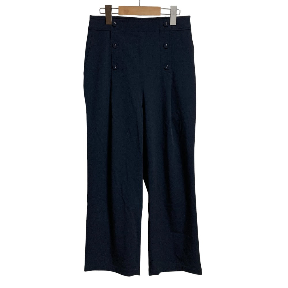 ローラアシュレイ ジャージーストレートパンツ