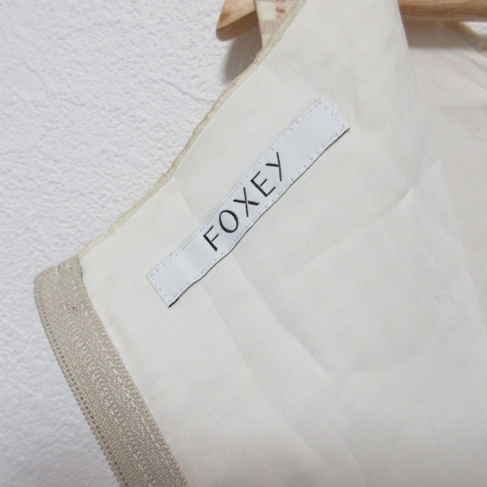 FOXEY シルクブレンドワンピース