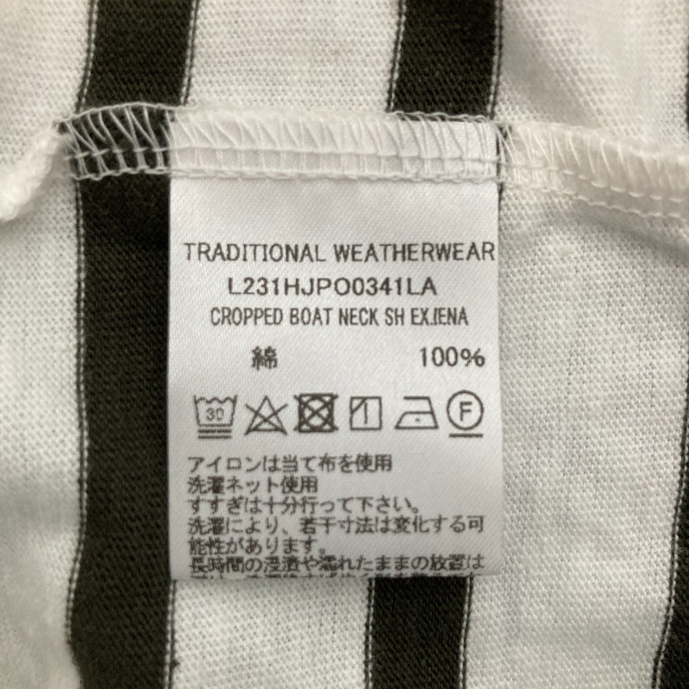 Traditional Weatherwear クロップド ニット Tシャツ