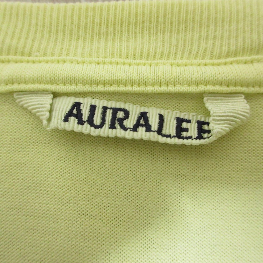AURALEE ラスター プレーティング L/S TEE