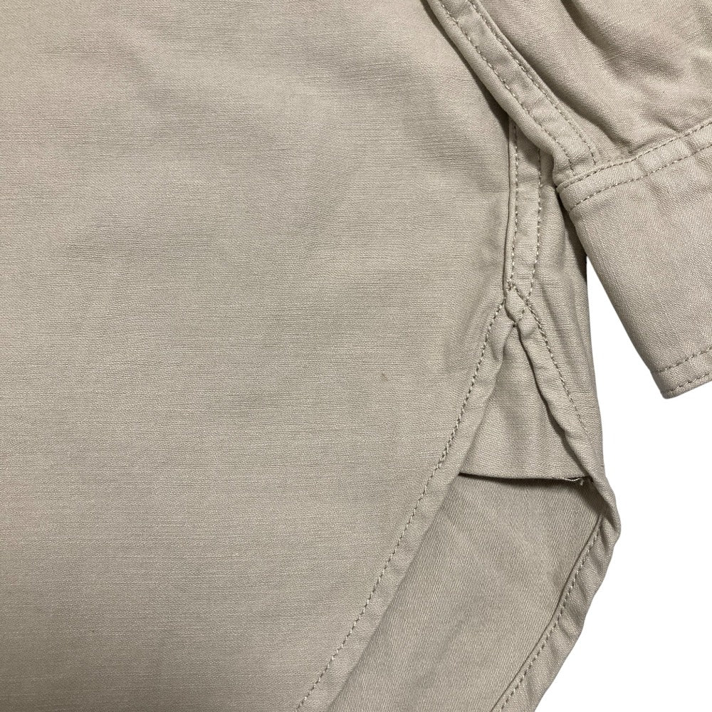 ヘルシー デニム アーモンド コットン シャツ