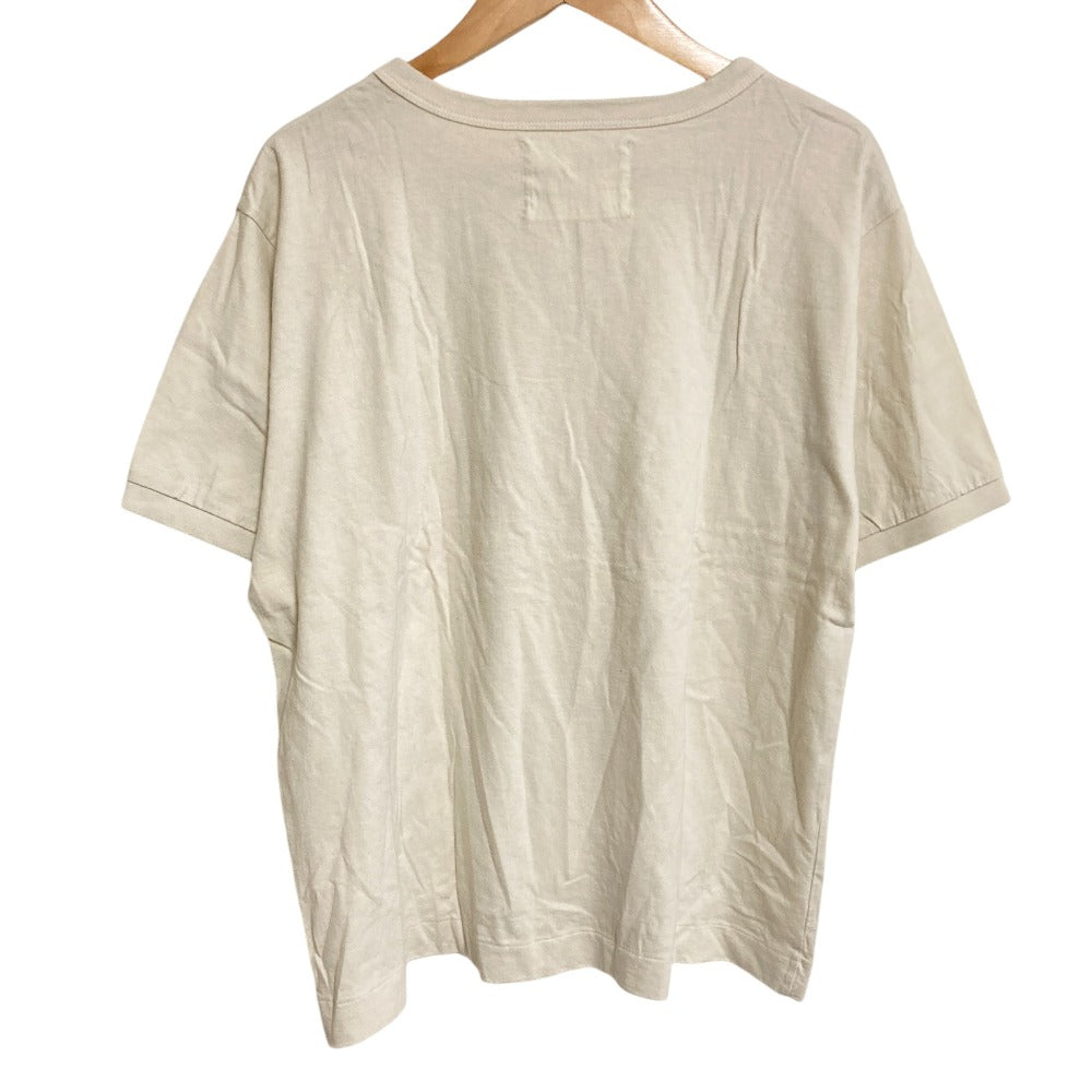 MHL. ロゴプリント ポケットTシャツ コットン Tシャツ