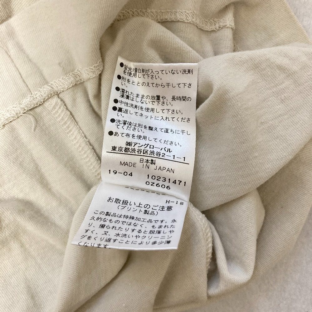 MHL. ロゴプリント ポケットTシャツ コットン Tシャツ
