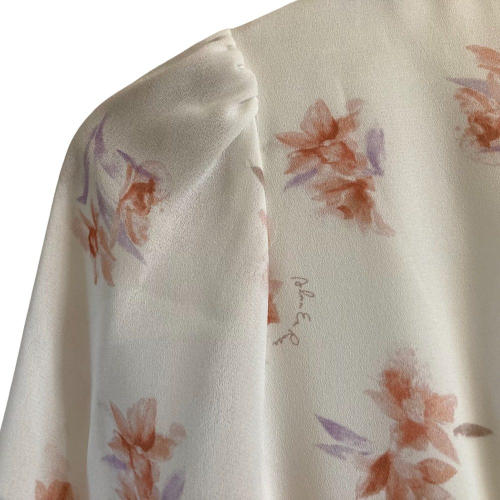 Hanae Mori ALMA EN ROSE シフォン ドレス