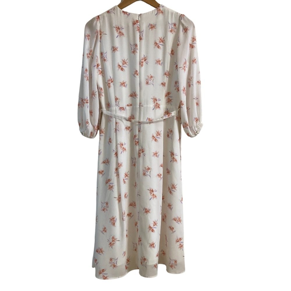 Hanae Mori ALMA EN ROSE シフォン ドレス