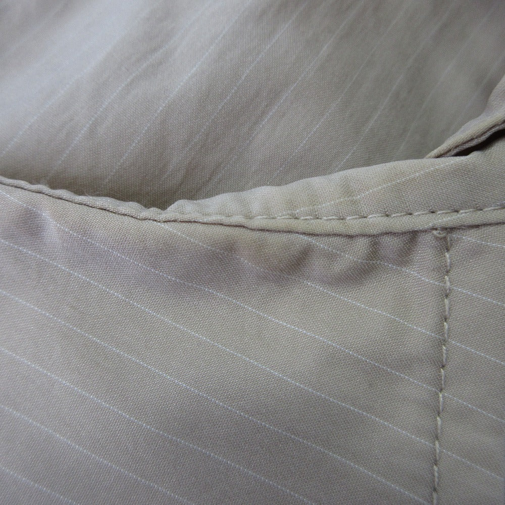 メゾンスペシャル Stripe Drawstring ショートシャツ