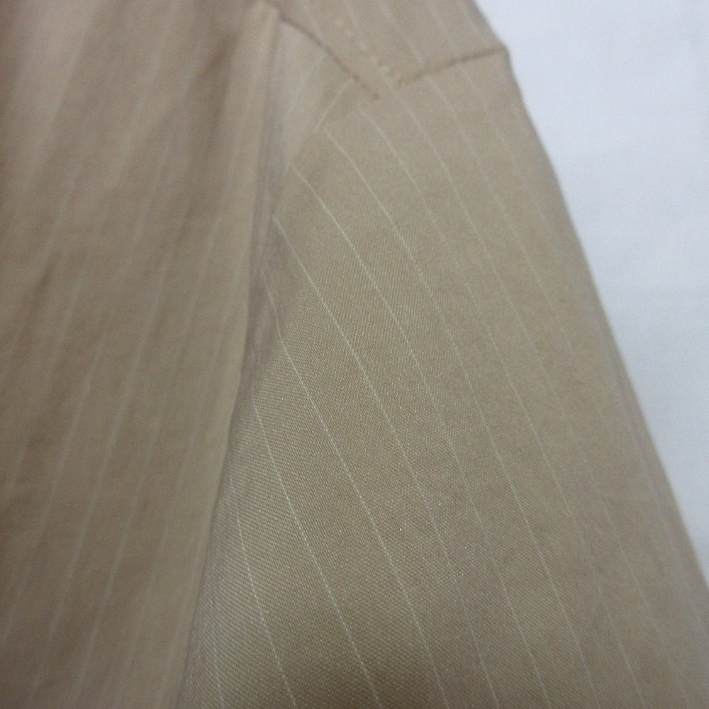メゾンスペシャル Stripe Drawstring ショートシャツ