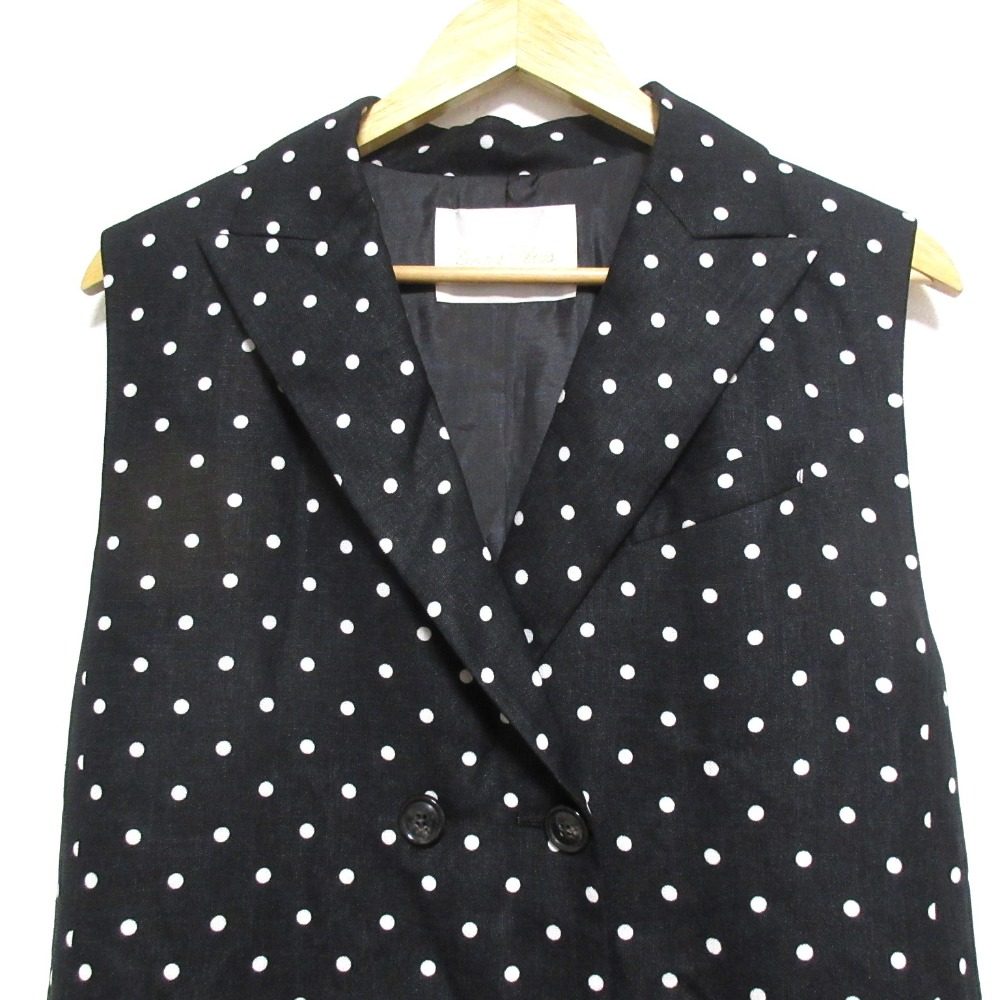 GRACE クラス ドット ジレ ドレス