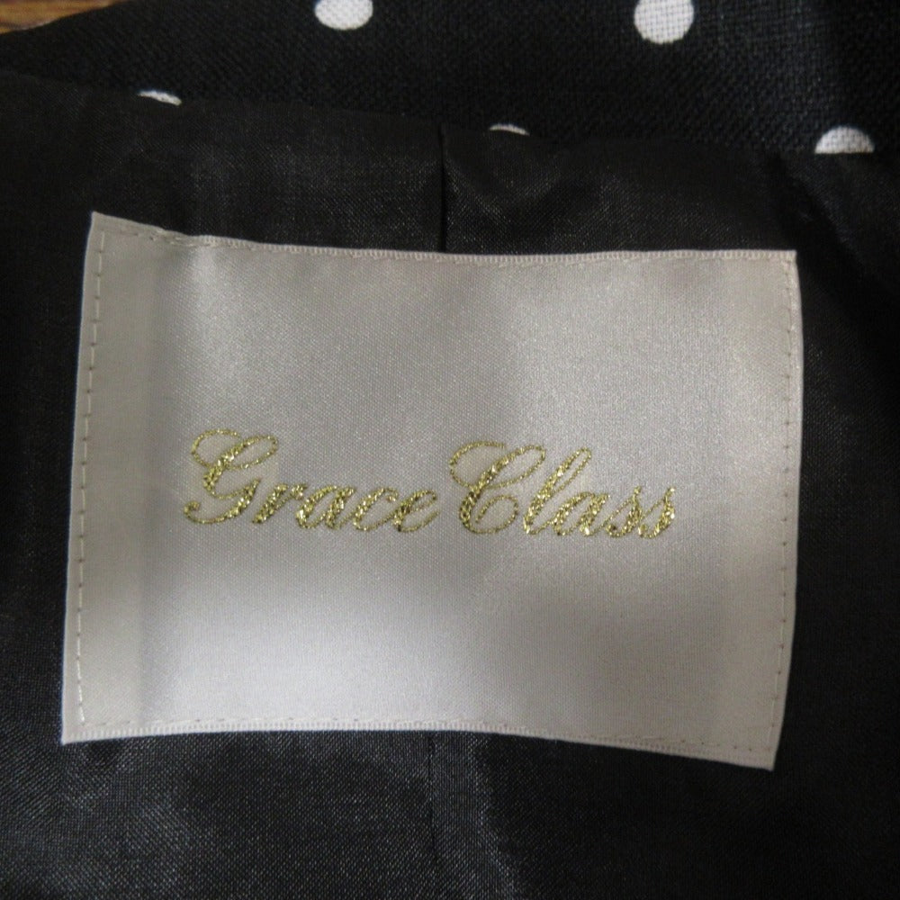 GRACE クラス ドット ジレ ドレス