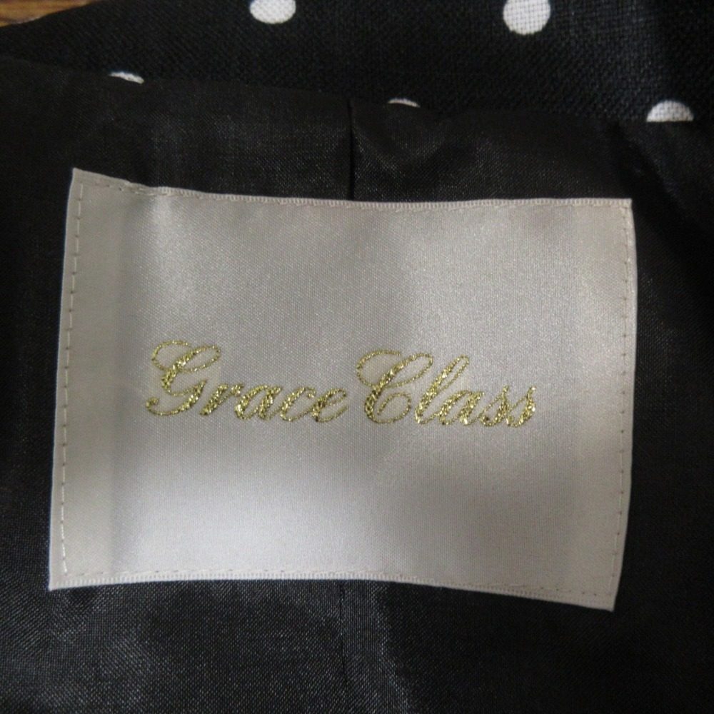 GRACE クラス ドット ジレ ドレス