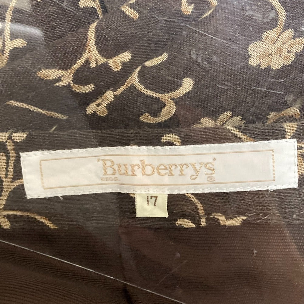 バーバリーズ ヴィンテージ リネン ロング スカート