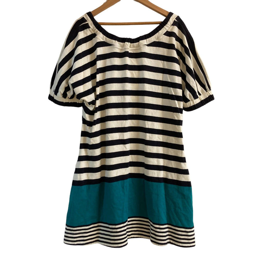 バーバリー ブルー レーベル ボーダー チュニック ドレス