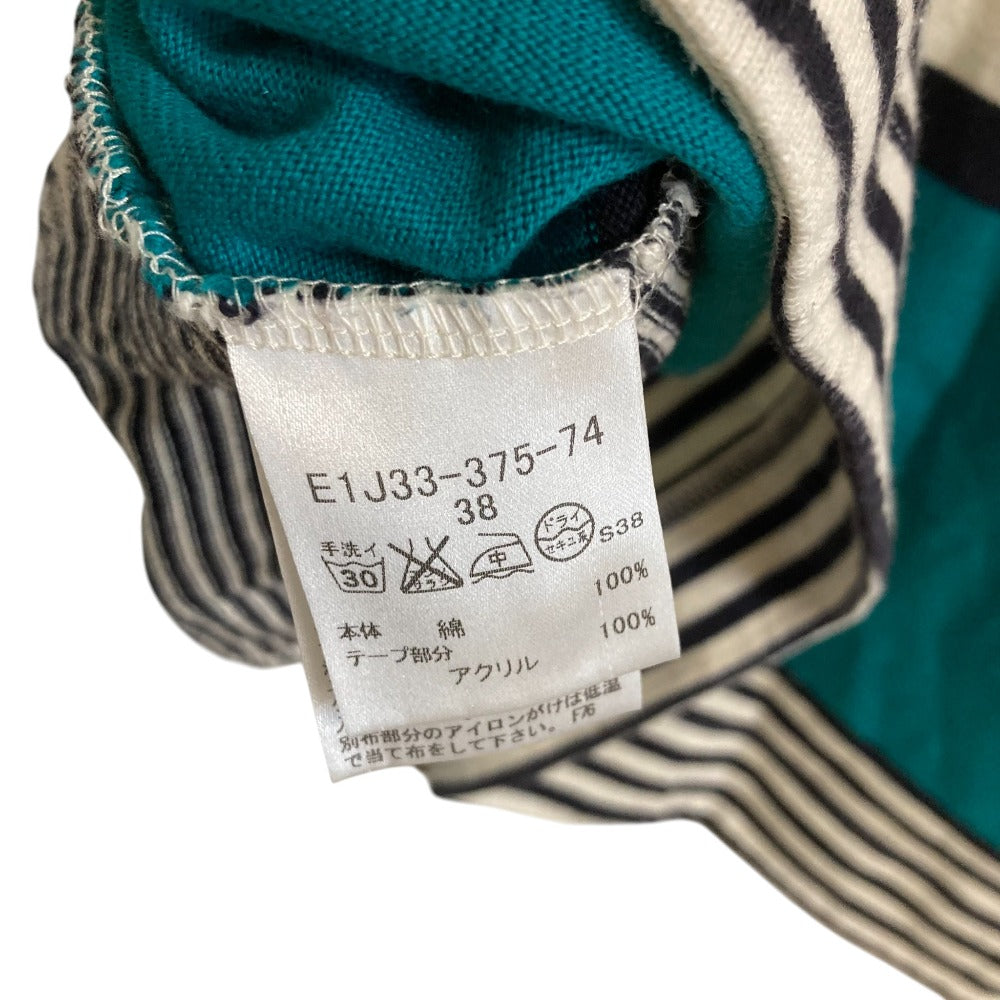 バーバリー ブルー レーベル ボーダー チュニック ドレス