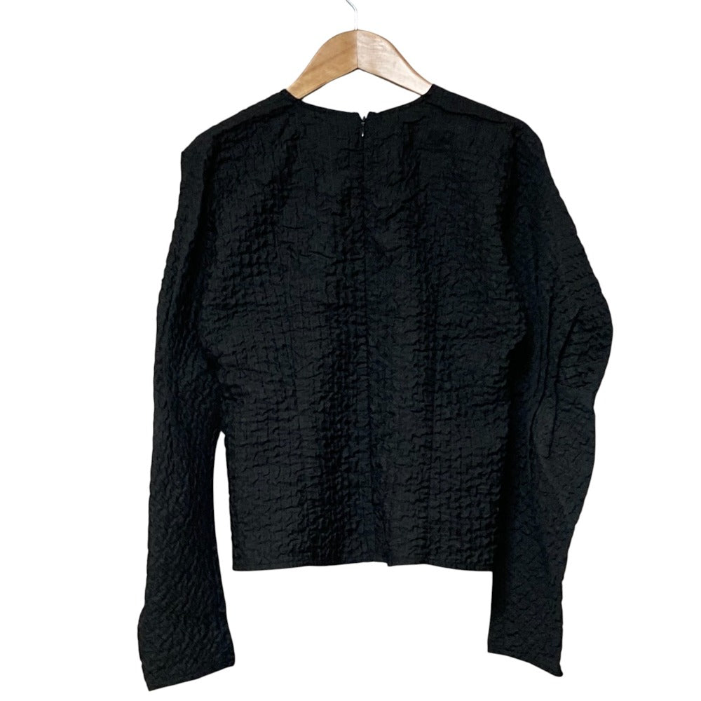 ルシェルブルー Textured Tie ブラウス