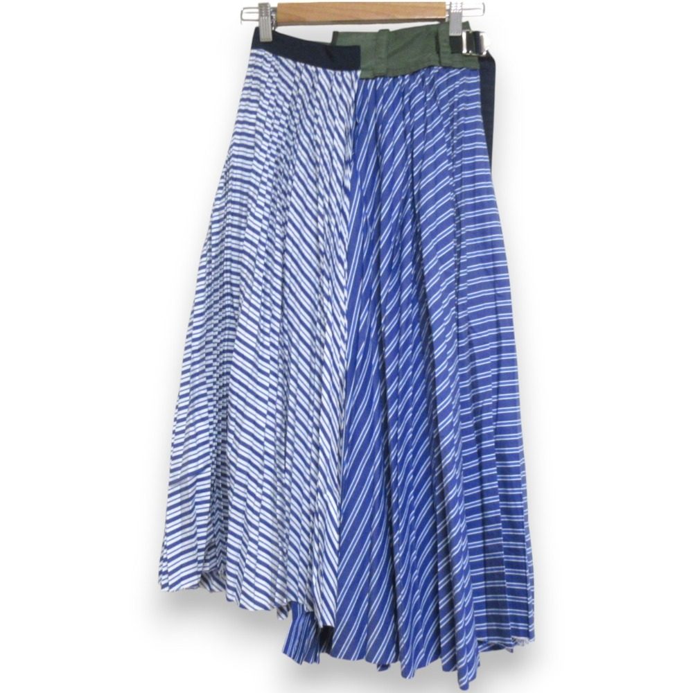 サカイ Cotton Poplin プリーツスカート