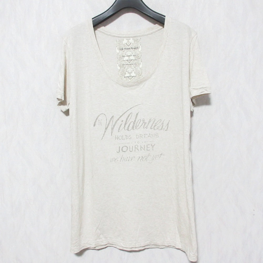 goa プリントコットンTシャツ