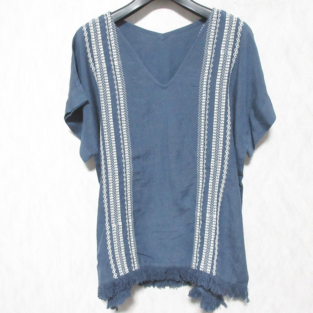 Natural VINTAGE GOA エンブロイダリーリネンブレンドセットアップ