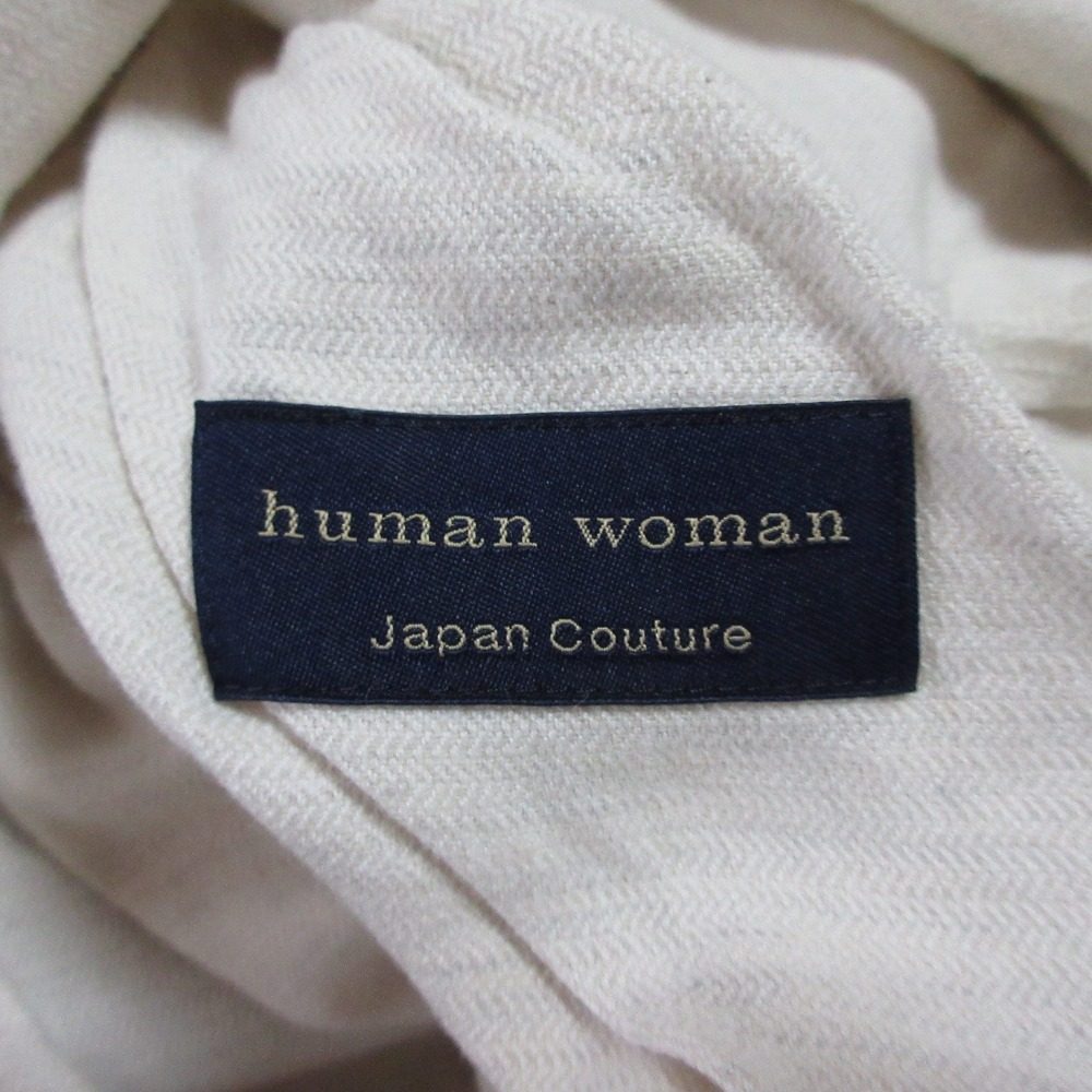 ヒューマンウーマン ロングシャツワンピース