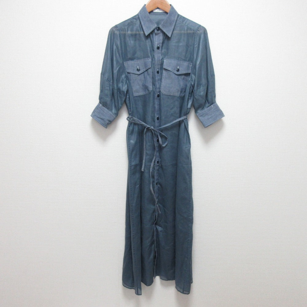 ハイク SHEER シャンブレー ワンピース