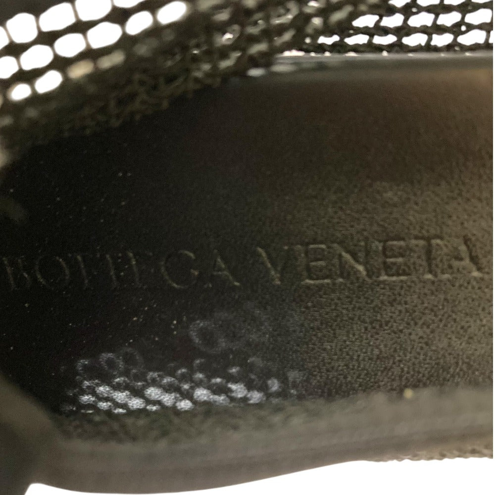 ボッテガ ヴェネタ メッシュ チャンキー ヒール パンプス