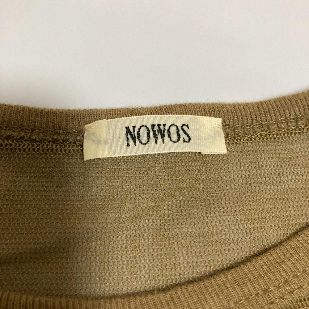 NOWOS ロングスリーブTシャツ カットソー