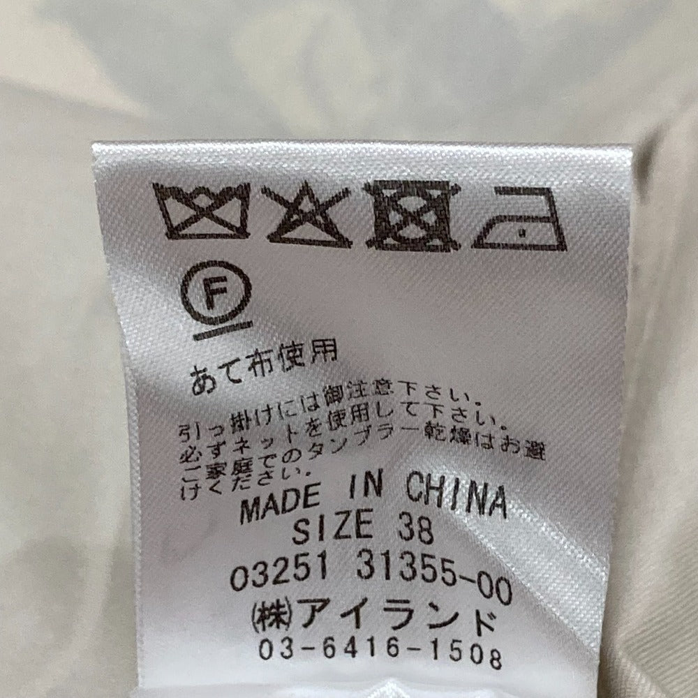 ダイアグラム プリントトレンチワンピース