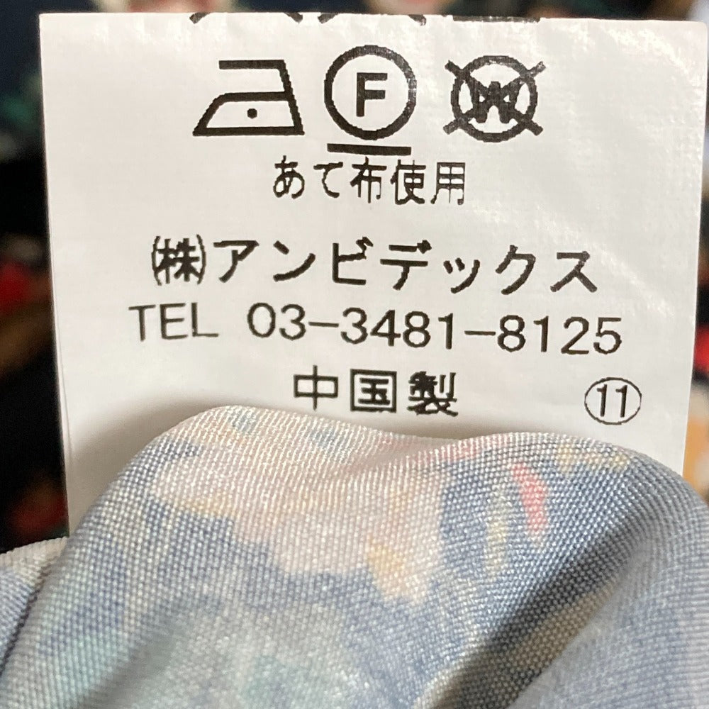 ビュルデサボン フラワープリントロングワンピース