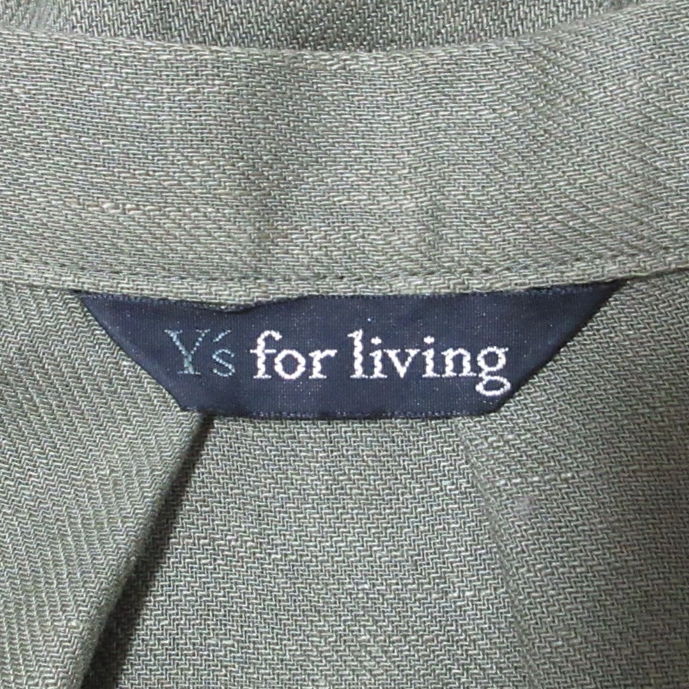 Y's for living リネンシャツワンピース