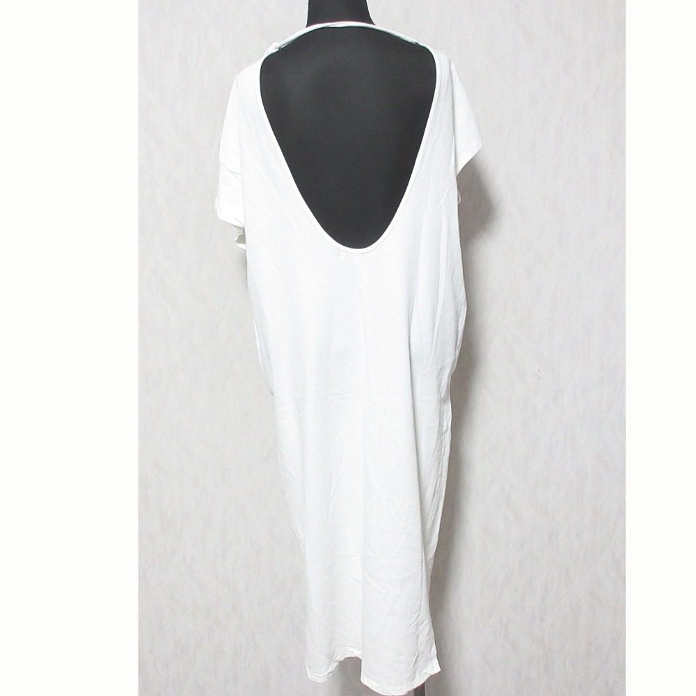 シー アシンメトリーTシャツワンピース