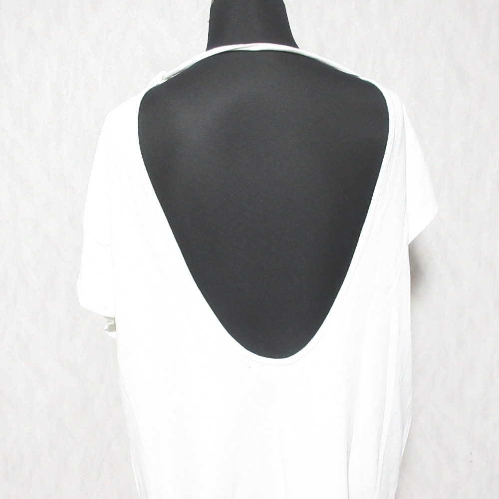 シー アシンメトリーTシャツワンピース